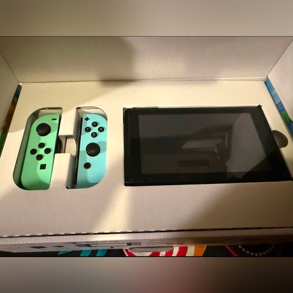 Nintendo Switch Special Edition with Pastel Green & Pastel Blue Joy‑Cons